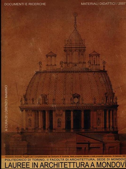 Lauree in architettura a Mondovi - Lorenzo Mamino - copertina