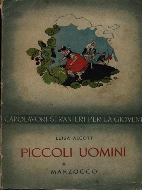 Piccoli uomini - Louisa May Alcott - copertina