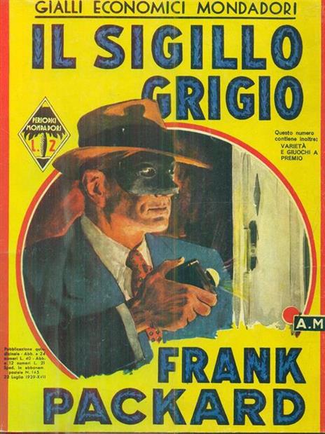 Il sigillo grigio - Frank Packard - copertina