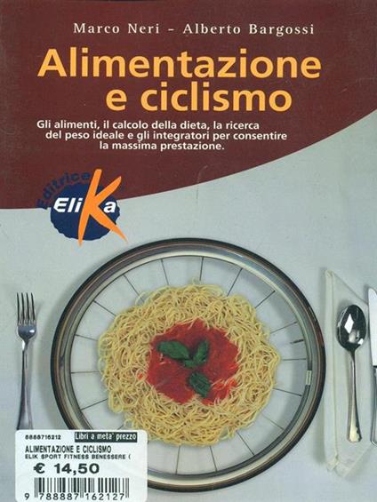 Alimentazione e ciclismo - Marco Neri - copertina