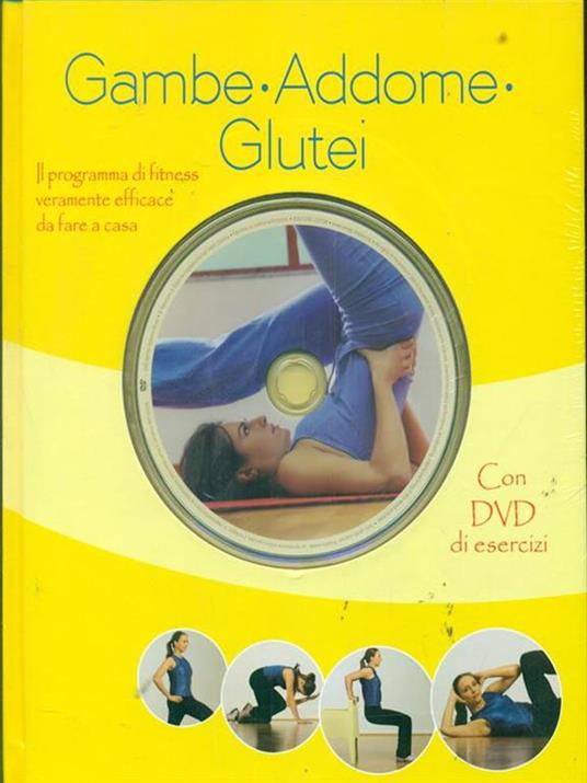 Gambe-addome-glutei + DVD - copertina