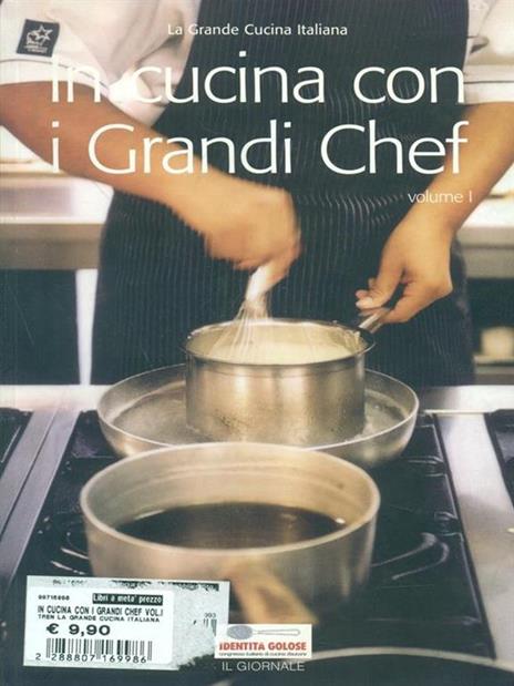 In cucina con i grandi chef vol. I - copertina