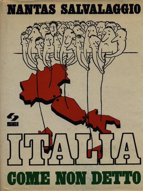 Italia come non detto - Nantas Salvalaggio - copertina