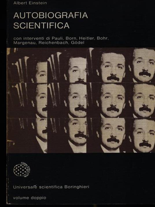 Autobiografia scientifica - Albert Einstein - copertina