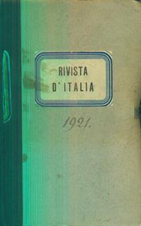 rivista d'Italia - annata completa 1921 - 5