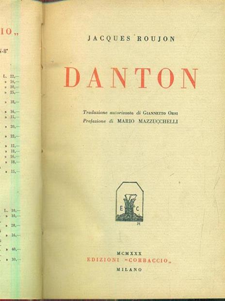 Danton - Jacques Roujon - 2