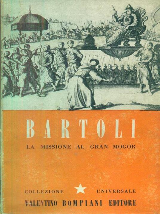 La missione al gran mogor - Domenico Bartoli - copertina