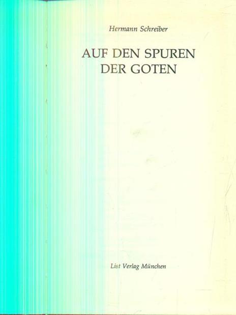 Auf den spuren der goten - Hermann Schreiber - 3