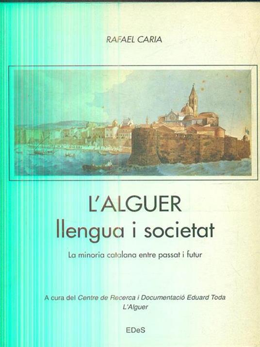 Alghero, lingua e società - rafael Caria - copertina