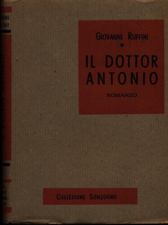 Il dottor Antonio - Giovanni Ruffini - copertina