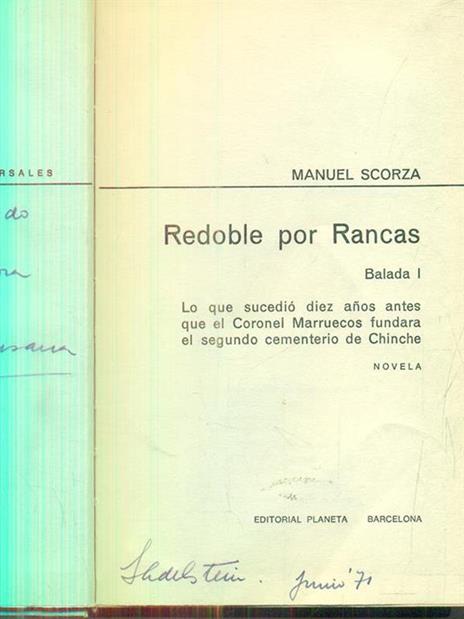 Redoble por rancas. Balada I - Manuel Scorza - 3