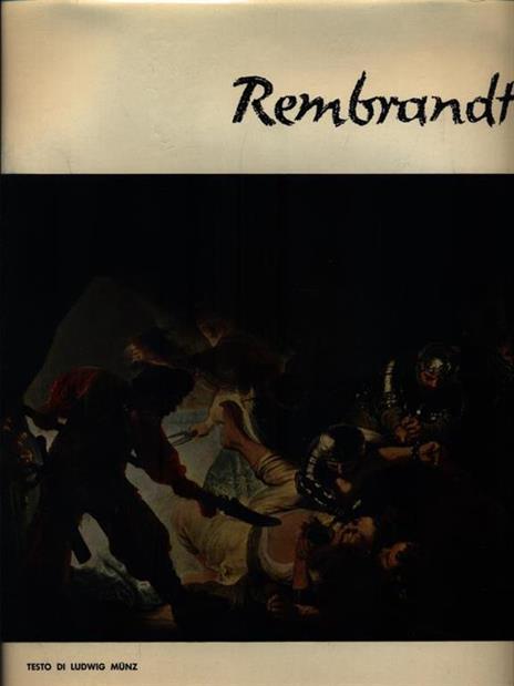 Rembrandt - Ludwig Munz - copertina