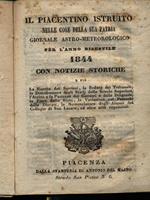 Il piacentino istruito nelle cose della sua patria per l'anno bisestile 1844