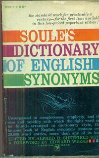 Soulés dictionary of english synonyms - 5