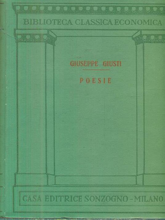 Poesie - Giuseppe Giusti - 3