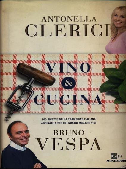 Vino e cucina - Antonella Clerici - copertina