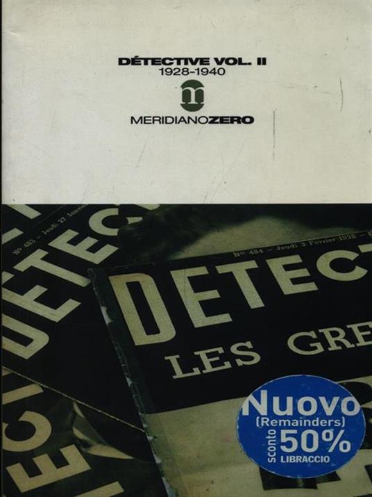 Detective. vol. II - Renato Poletti - copertina