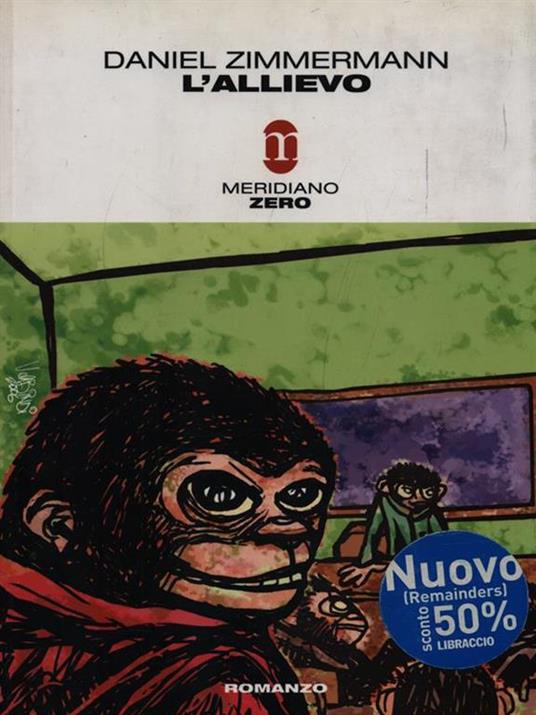 L' allievo - Daniel Zimmermann - copertina