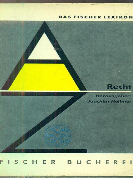 Recht - Joachim Hellmer - copertina