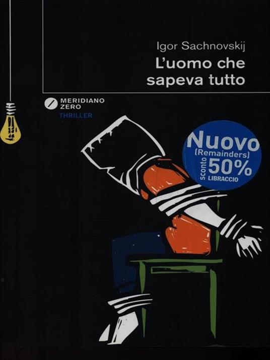 L' uomo che sapeva tutto - Igor Sachnovskij - copertina