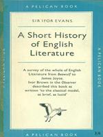 A short History of English Literature