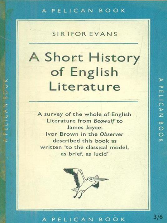 A short History of English Literature - Ifor Evans - 3