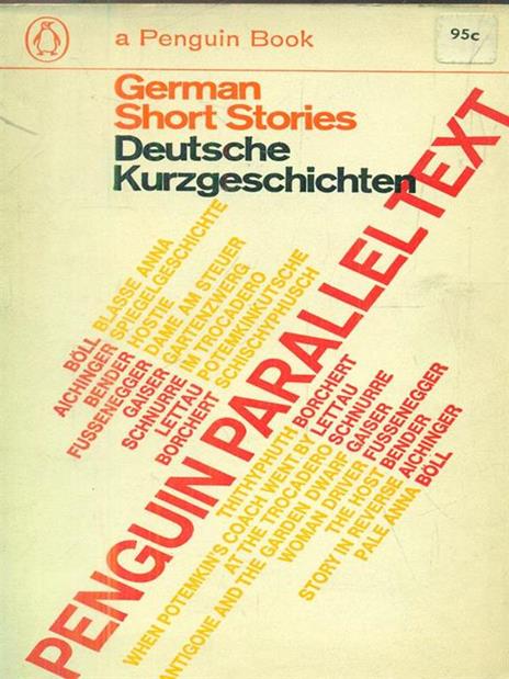 German Short Stories - Richard Newnham - copertina