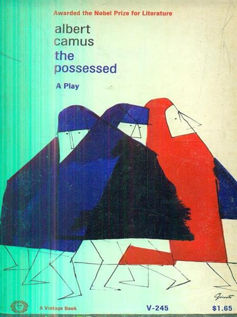 The possessed - Albert Camus - copertina