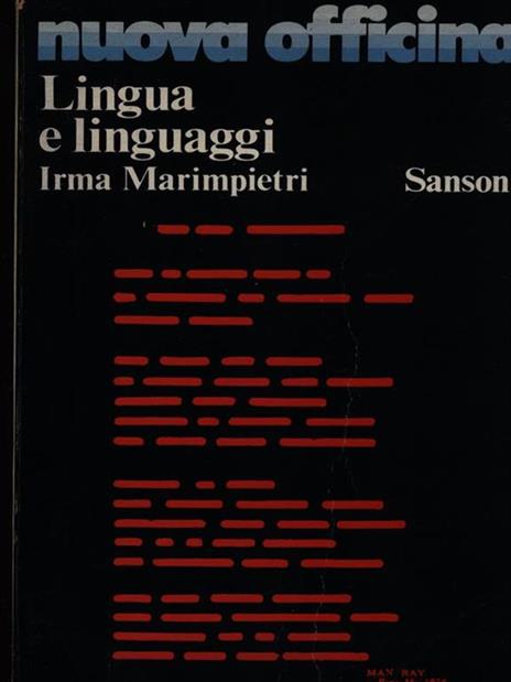 Lingua e linguaggi - Irma Marimpietri - 4