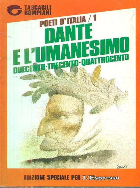 Dante e l'umanesimo duecento, trecento, quattrocento - copertina