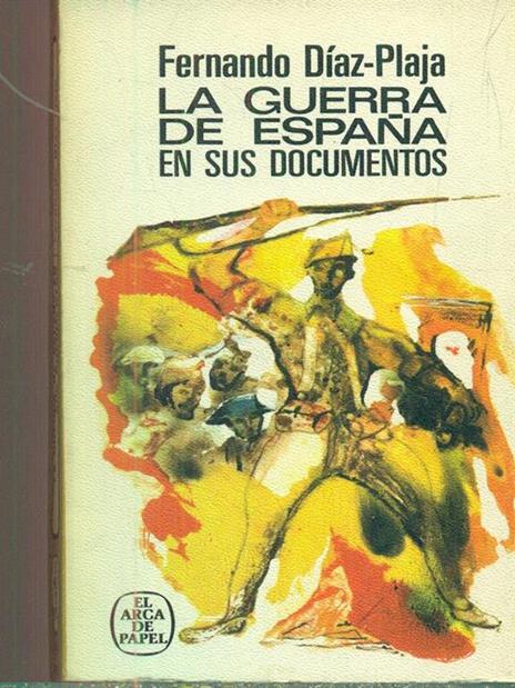 La guerra de Espana en sus documentos - copertina