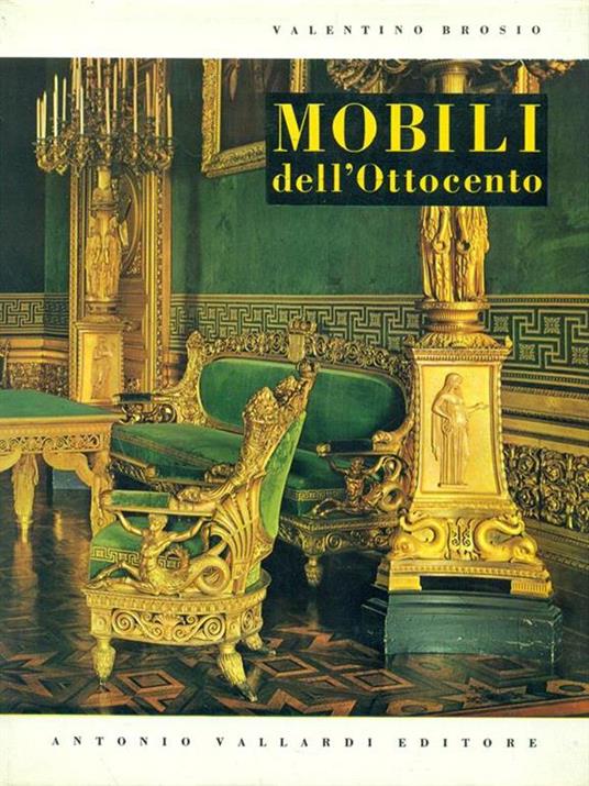 Mobili dell'Ottocento - Valentino Brosio - copertina