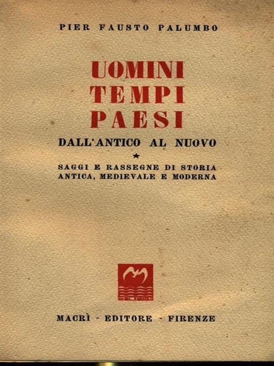 Uomini tempi paesi - P. Fausto Palumbo - 3