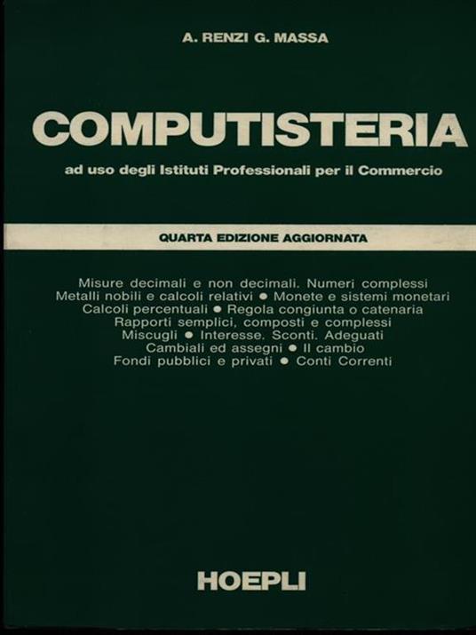 Computisteria - Lorenzo Renzi - 2