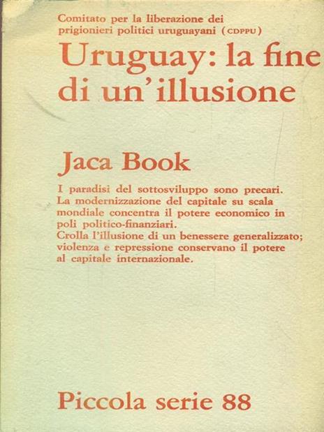 Uruguay la fine di un'illusione - copertina