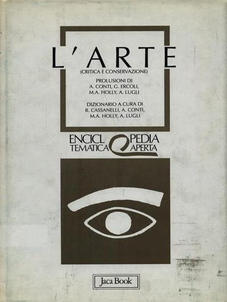 L' arte. Critica e conservazione - copertina