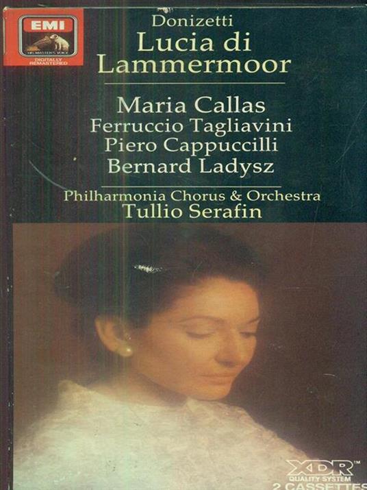 Lucia di Lammermoor - Gaetano Donizetti - copertina