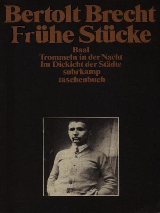 Fruhe Stucke - Bertolt Brecht - copertina