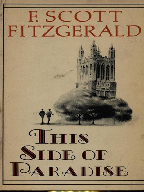 This side of paradise - Francis Scott Fitzgerald - copertina