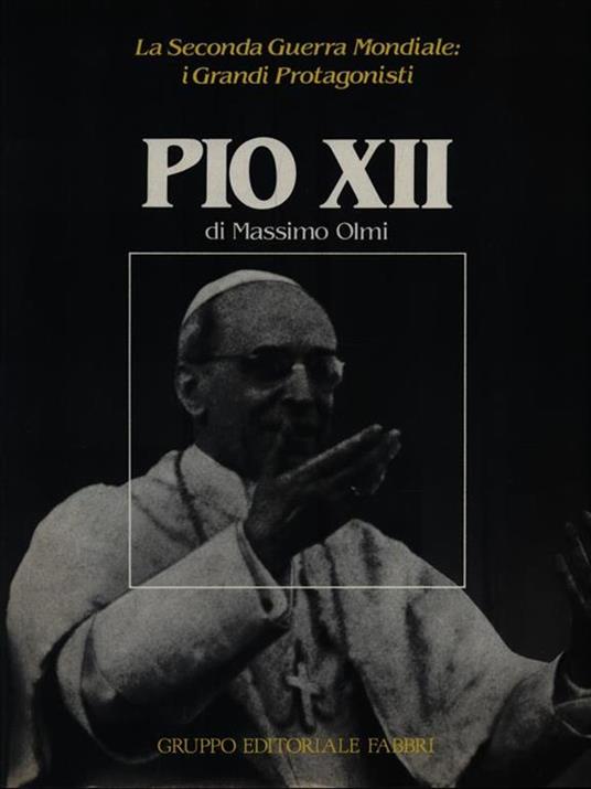 Pio XII - Massimo Olmi - copertina