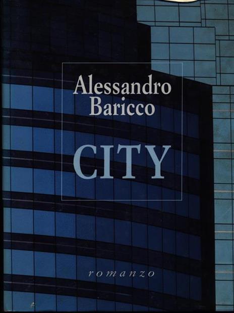 City - Alessandro Baricco - copertina