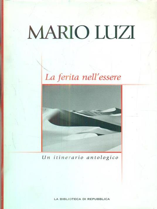 La ferita nell'essere - Mario Luzi - copertina