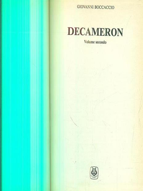 decameron vol II - Giovanni Boccaccio - 3