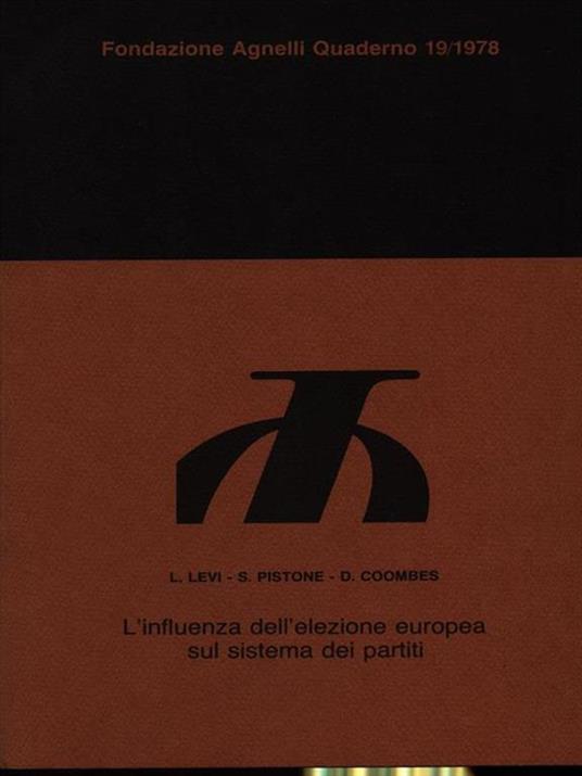 L' influenza dell'elezione europea sul sistema dei partiti - copertina