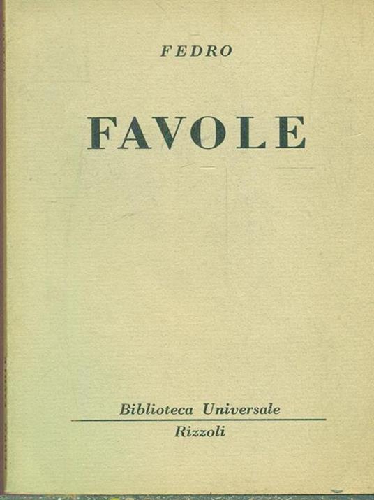 favole - Fedro - 2