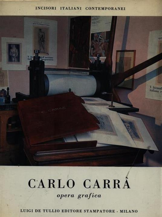 Carlo Carrà opera grafica - 3