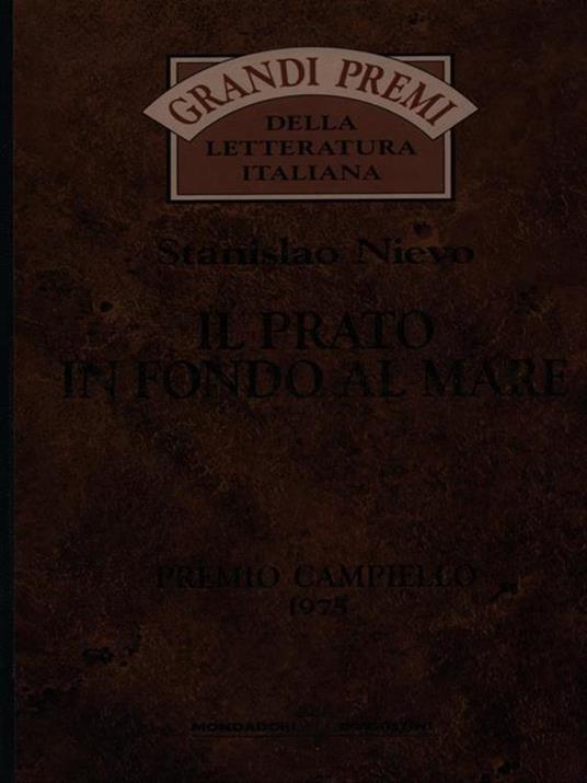 Il prato in fondo al mare - Stanislao Nievo - copertina