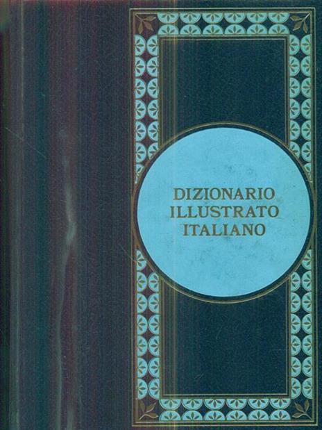 Dizionario illustrato italiano - copertina