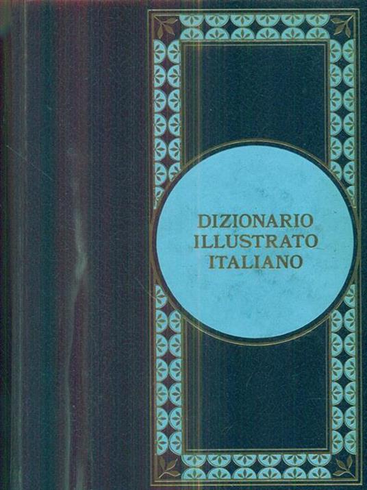 Dizionario illustrato italiano - copertina