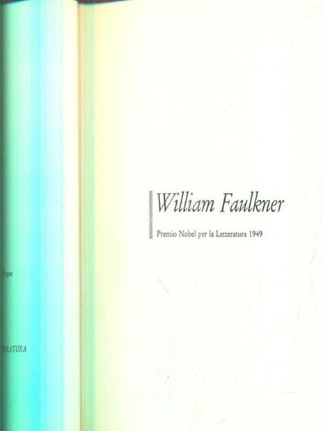 La vita e l'opera - William Faulkner - copertina